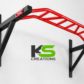 Heavy Duty Wall Mounted Pull-Up Bar for Home Gym