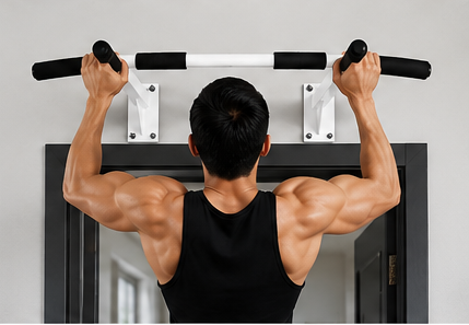 Wall Mounted Pull-Up Bar for Home Gym