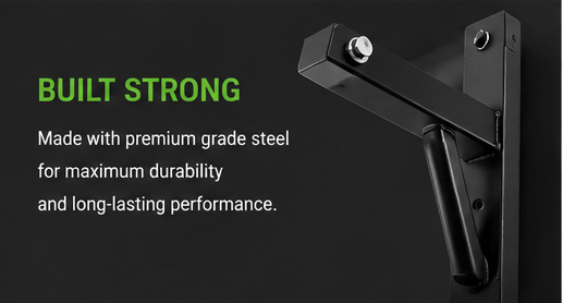 Heavy Duty Wall Mounted Pull-Up Bar for Home Gym