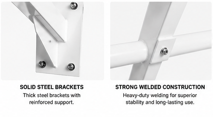 Wall Mounted Pull-Up Bar for Home Gym