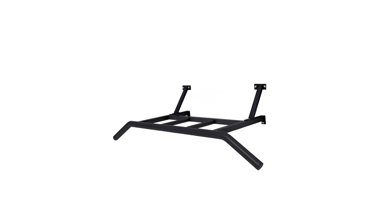 Heavy Duty Wall Mounted Pull-Up Bar with Multi-Grip Handles for Home Gym Strength Training