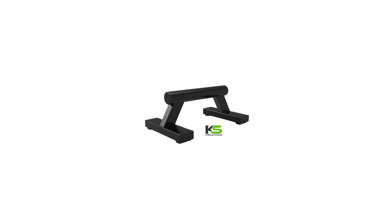 45 Degree Push Bar Heavy Duty Steel Push-Up Stand for Home Gym Strength Training