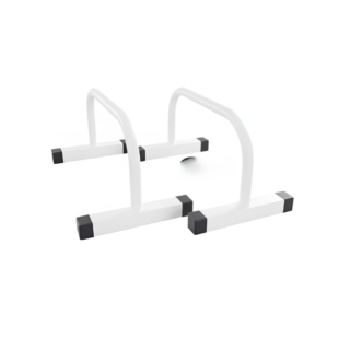 Heavy-duty push-up bars with non-slip rubber feet for home workouts