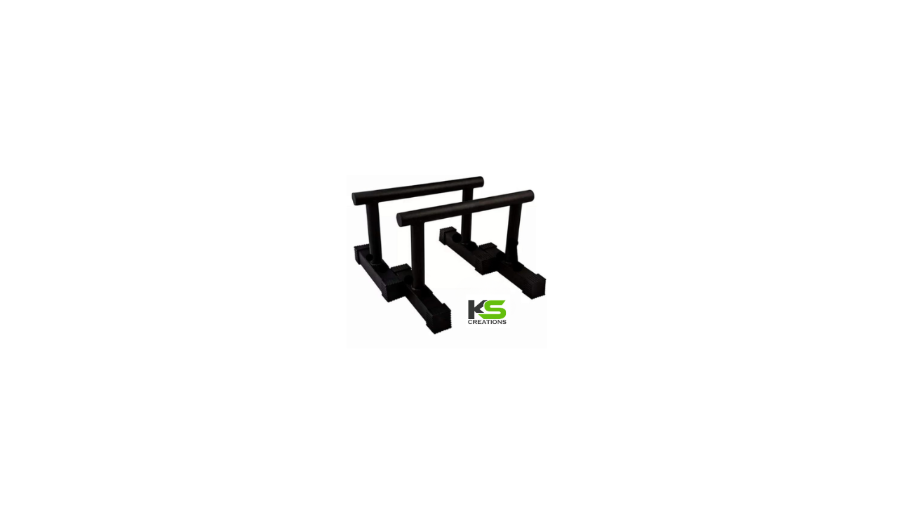 Heavy Duty Steel Push Bar for Home Gym Push-Ups, L-Sit, Handstand & Calisthenics Training