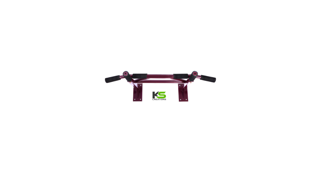 V Shape Chin Up Bar Patti Model Heavy Duty Wall Mounted Pull Up Bar for Home Gym Workout