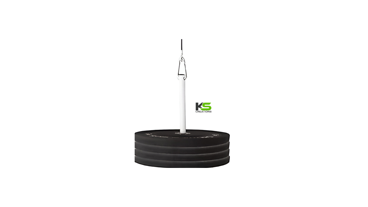 White Ceiling Pulley for Physiotherapy and Home Gym Shoulder Exercise Equipment by KS Creations