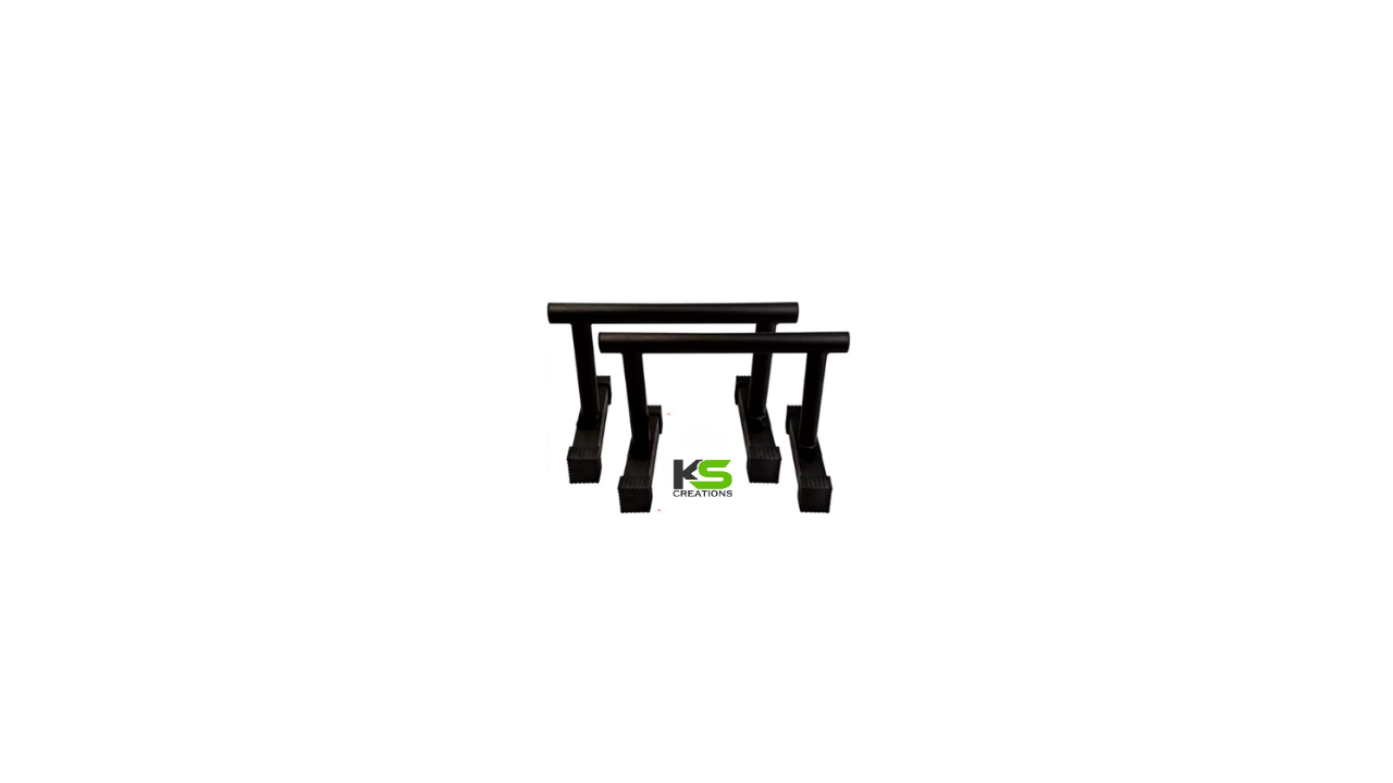 Heavy Duty Steel Push Bar for Home Gym Push-Ups, L-Sit, Handstand & Calisthenics Training