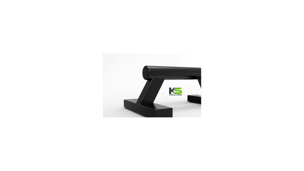 45 Degree Push Bar Heavy Duty Steel Push-Up Stand for Home Gym Strength Training
