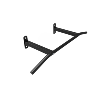 Heavy Duty Wall Mounted Pull-Up Bar for Home Gym Strength Training with Angled Steel Handles