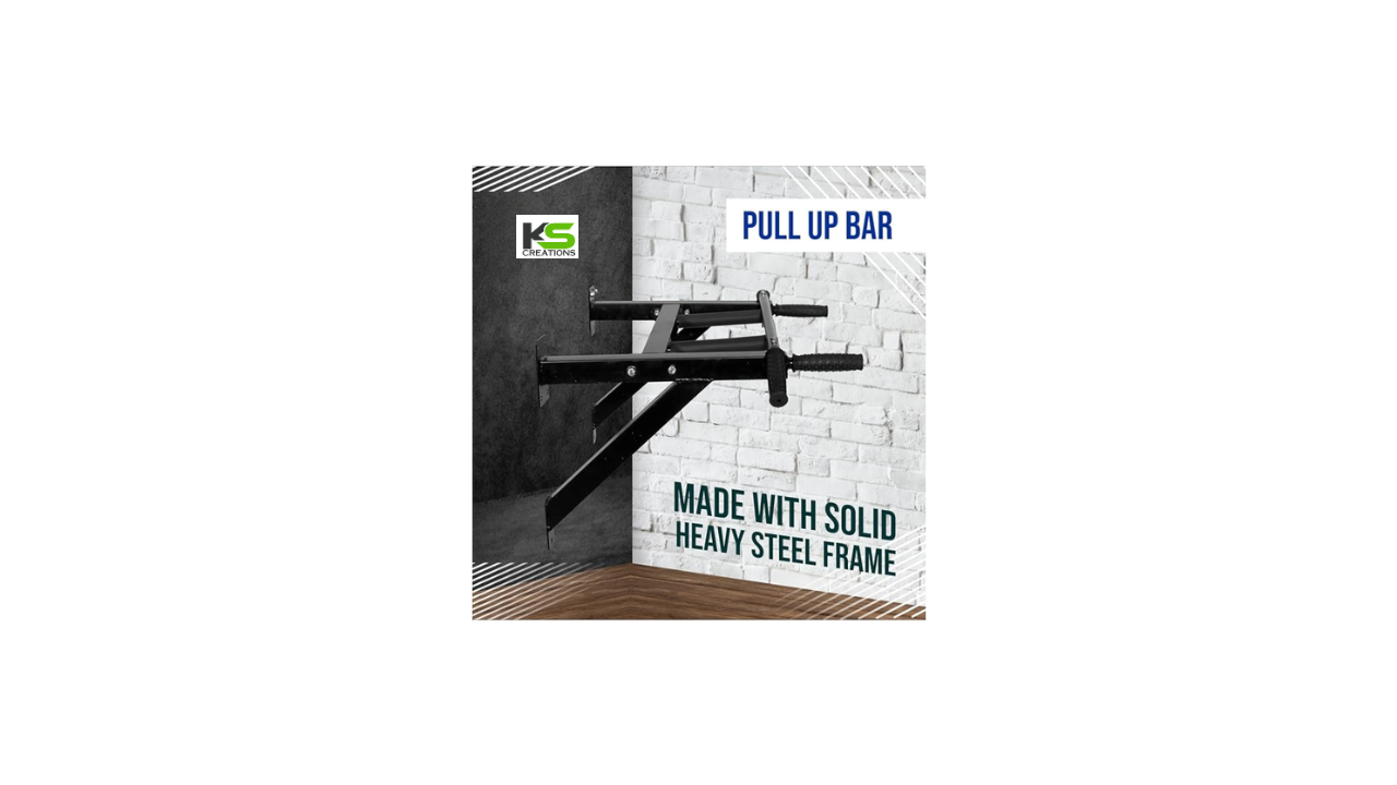 Monkey Bar Foam Grip Wall Joist Ceiling Pull Up Bar Heavy Duty Steel Home Gym Exercise Equipment