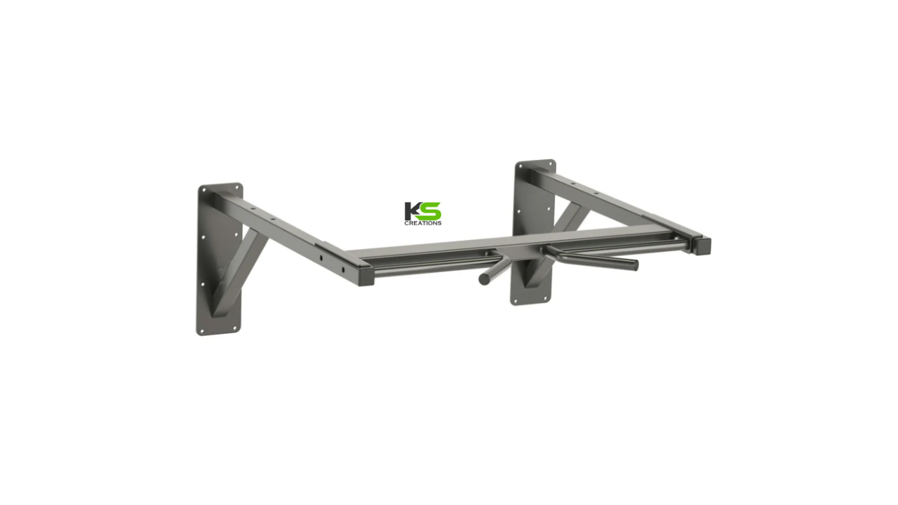 Broad Back Multigrip Heavy Duty Wall Mounted Pull Up Bar for Home Gym Strength Training