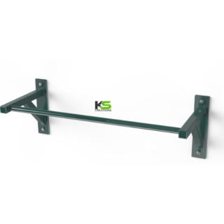 Single Bar Extra Support Wall Pull-Up Bar Heavy Duty Wall Mounted Home Gym Equipment for Pull-Ups and Chin-Ups