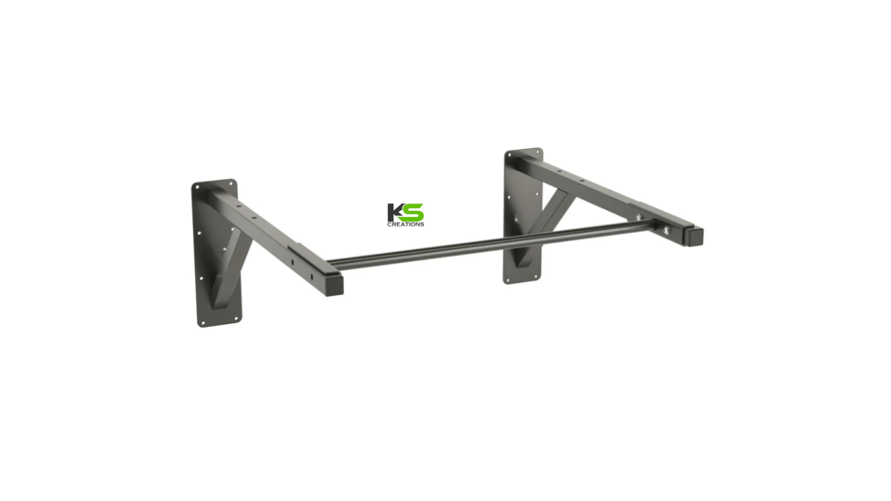 Broad Back Multigrip Heavy Duty Wall Mounted Pull Up Bar for Home Gym Strength Training