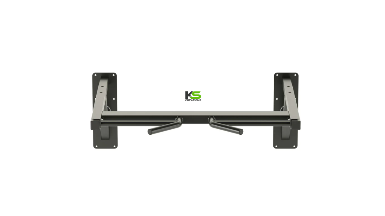 Broad Back Multigrip Heavy Duty Wall Mounted Pull Up Bar for Home Gym Strength Training