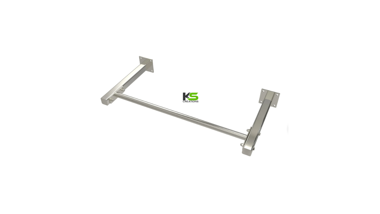 Chin Up Bar Silver Colour Heavy Duty Pull Up Bar for Home Gym Strength Training